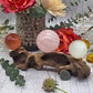 Driftwood Stand for 3 Spheres