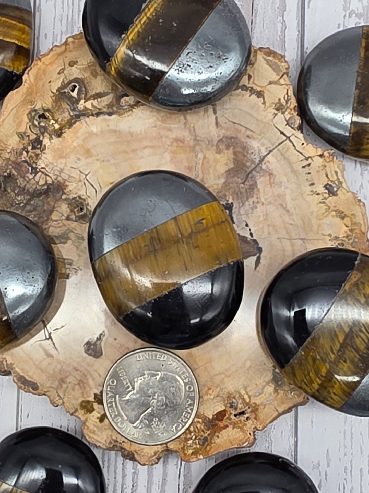Triple Protection Palm Stone