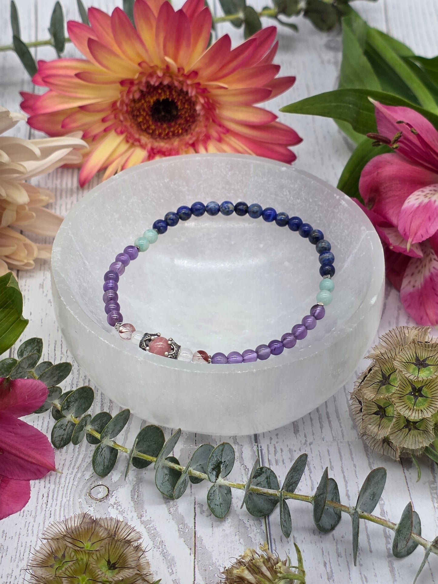 Round Selenite Bowl