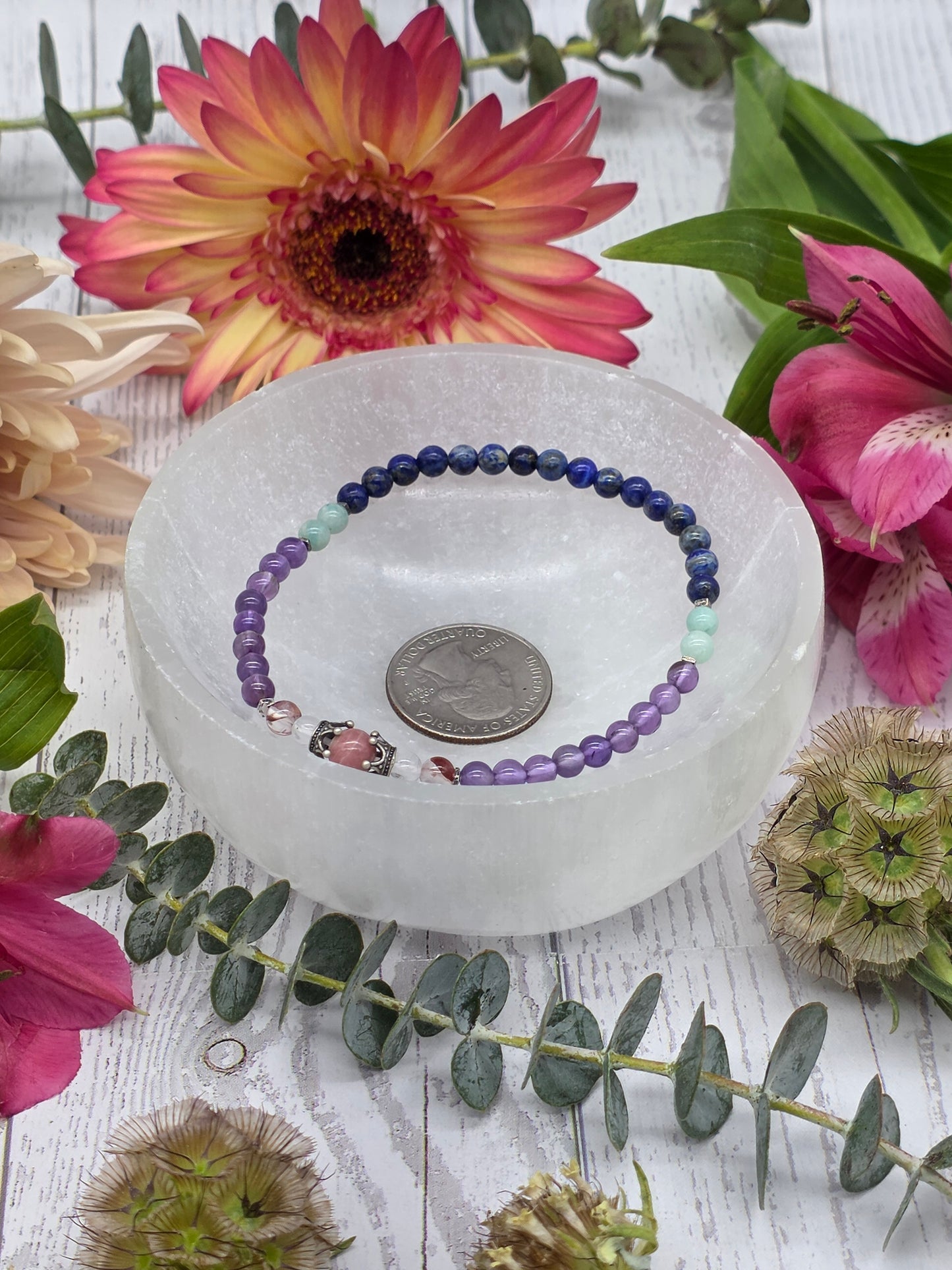 Round Selenite Bowl