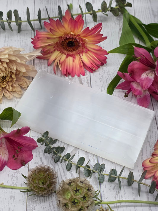 Rectangle Selenite Charging Plate