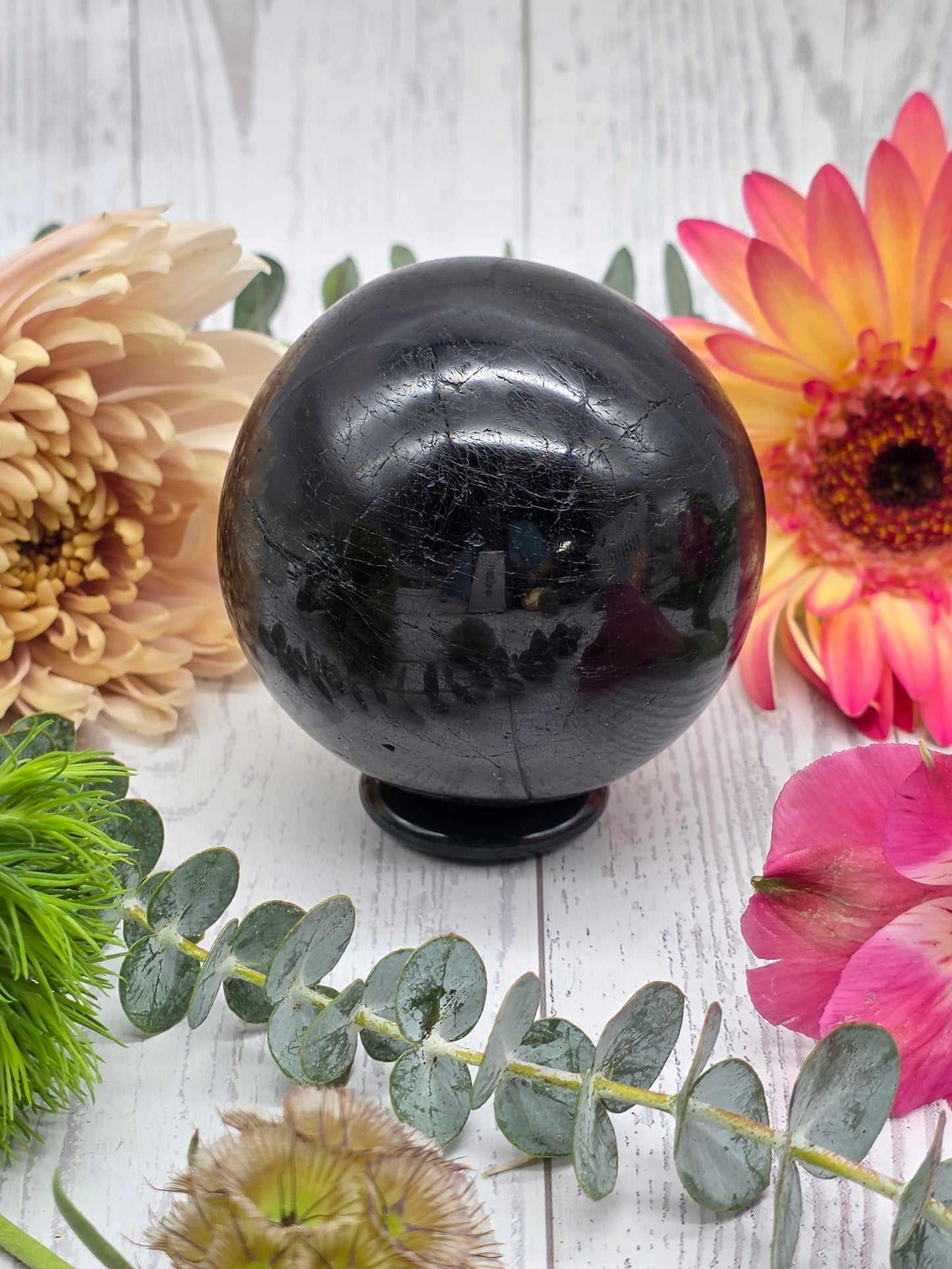 Black Tourmaline Sphere