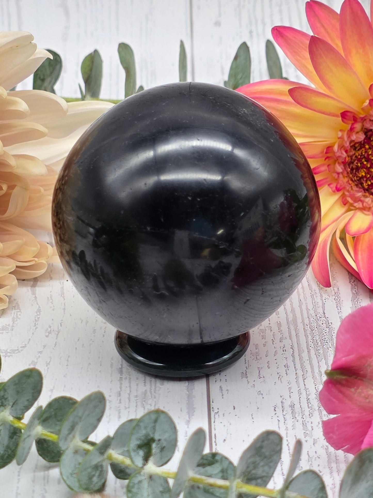 Black Tourmaline Sphere
