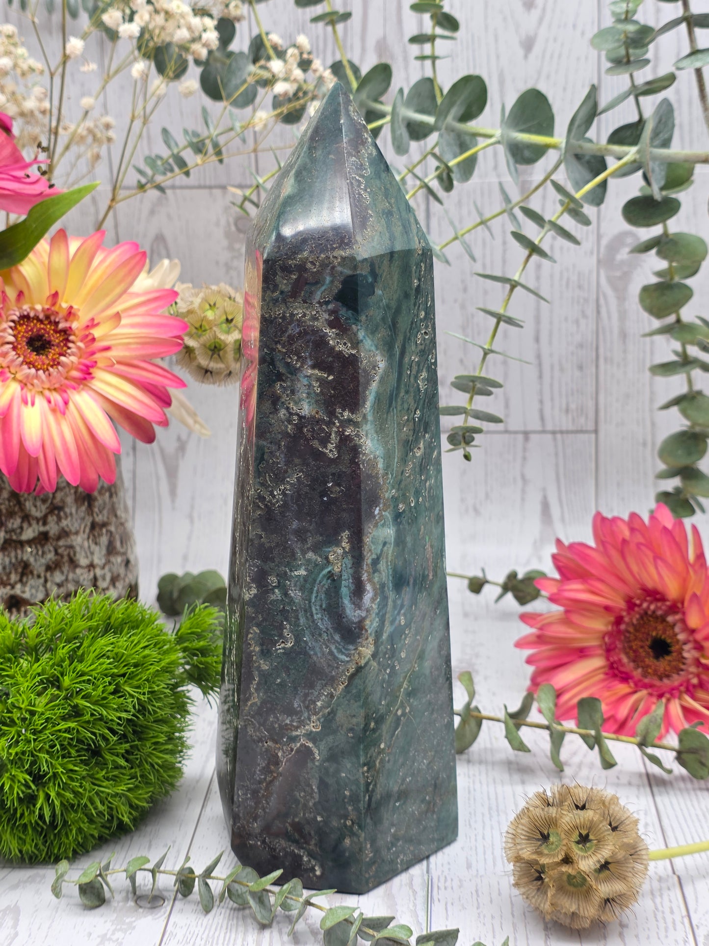 Teal Ocean Jasper Tower