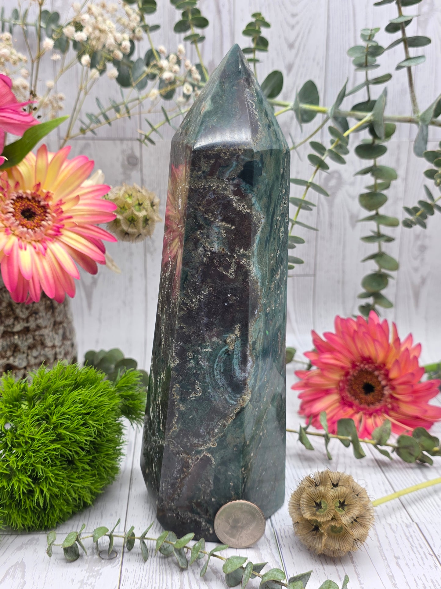 Teal Ocean Jasper Tower