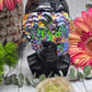 Obsidian Face Carving
