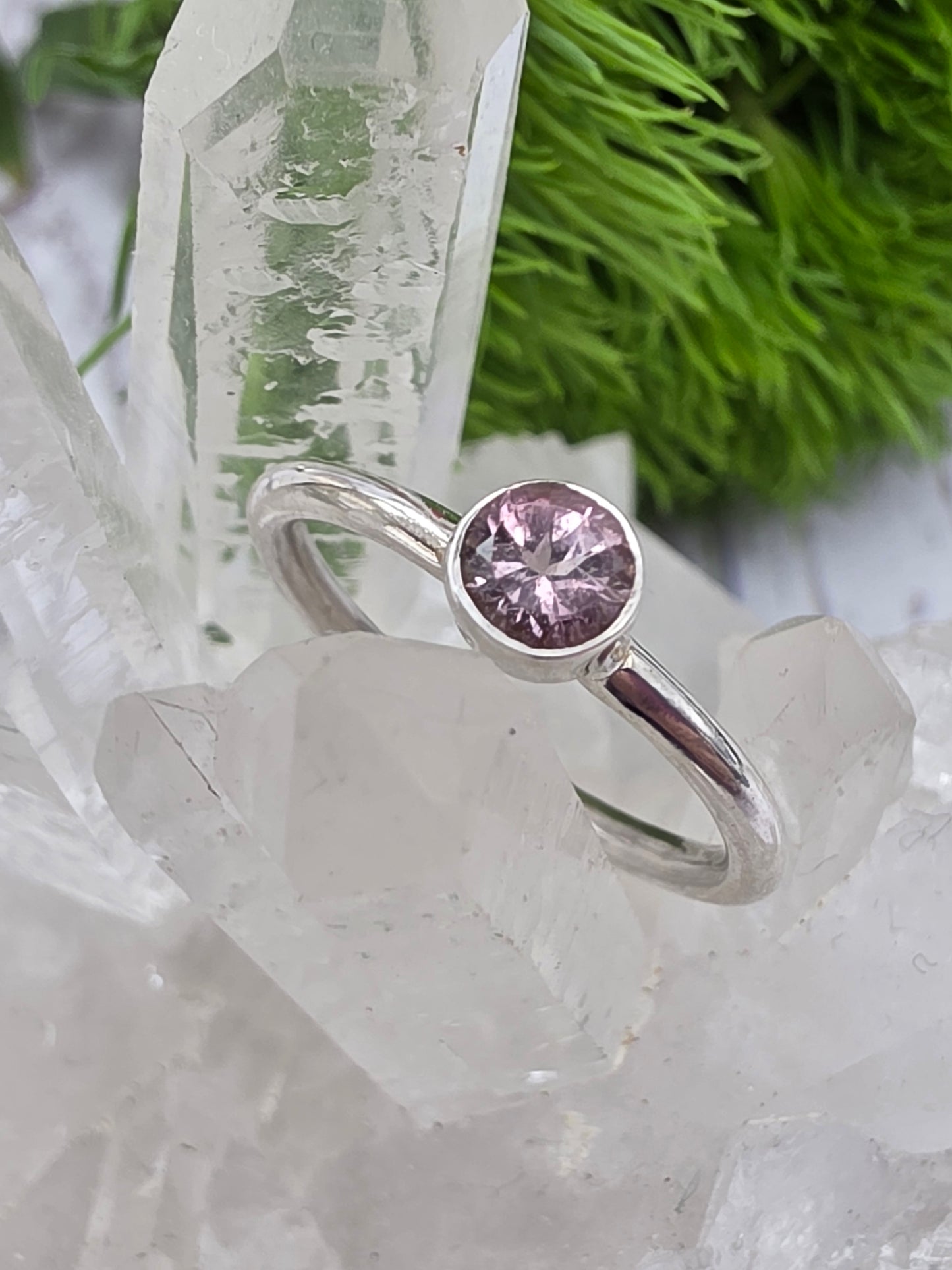 Pink Tourmaline Ring