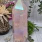 Aura Rose Quartz Tower