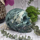 Ocean Jasper Skull
