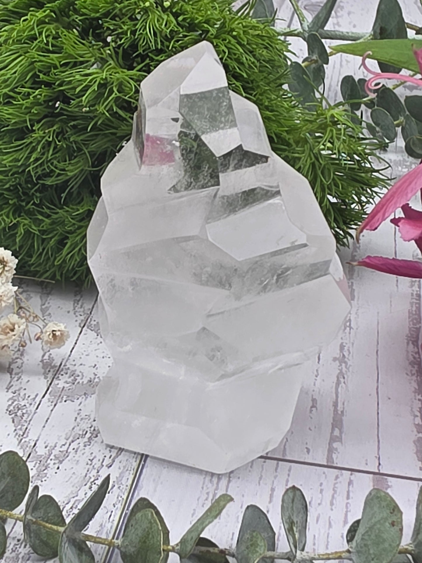 Clear Quartz Carving