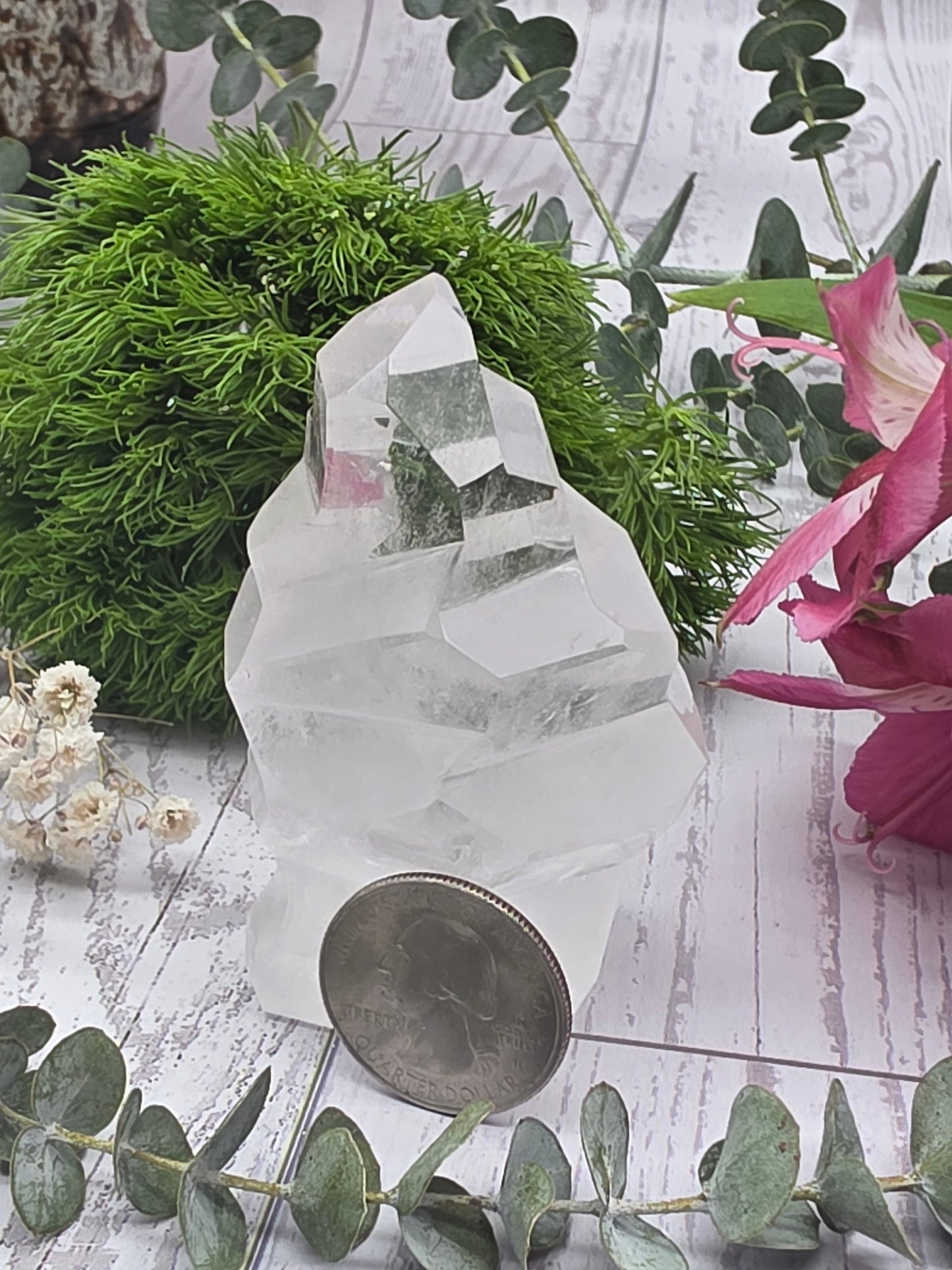 Clear Quartz Carving