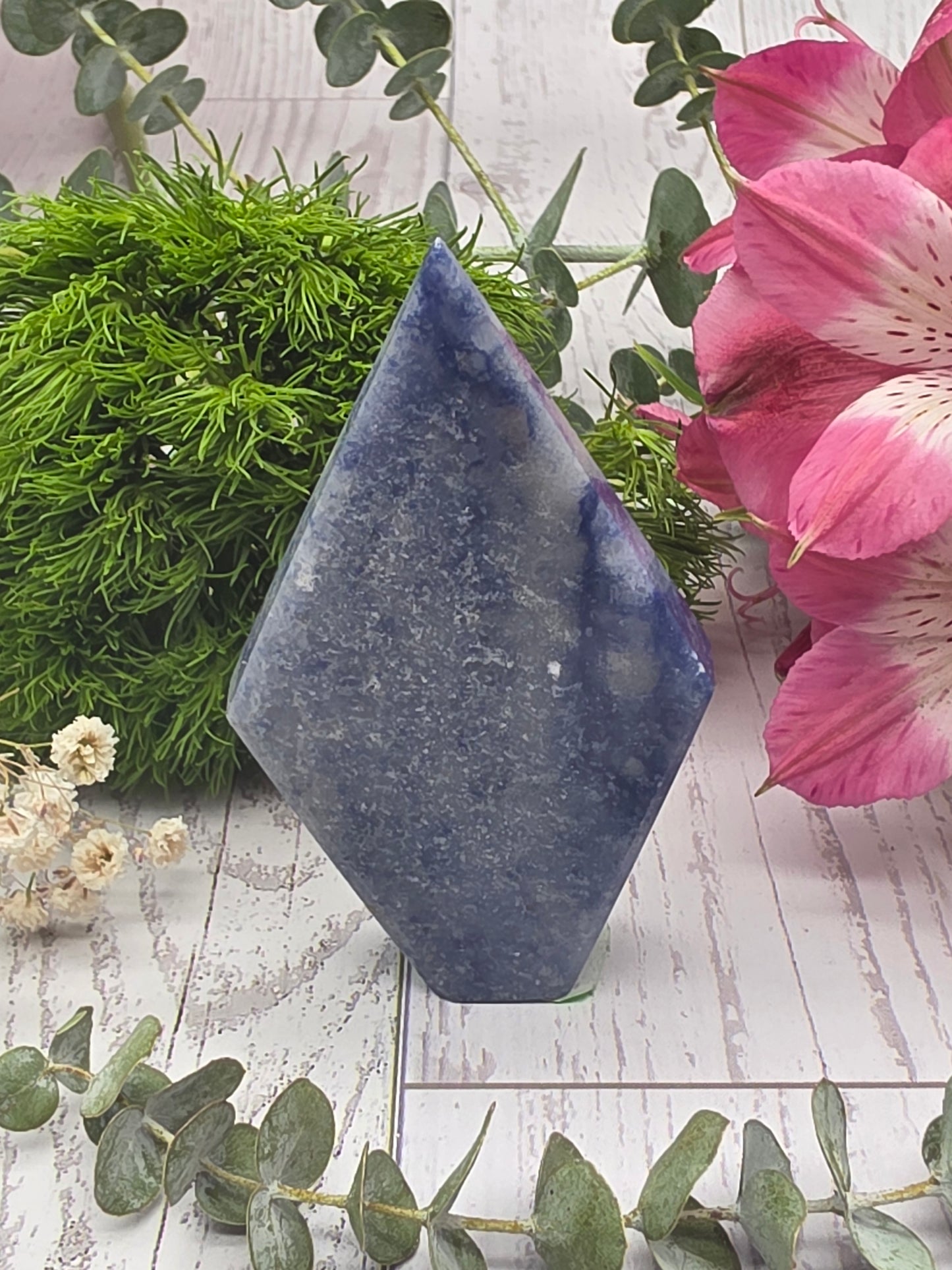 Dumortierite Diamond Flame