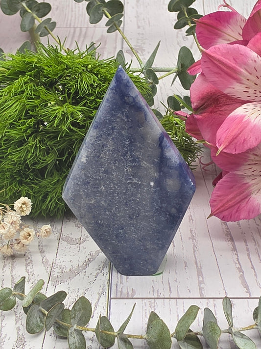 Dumortierite Diamond Flame