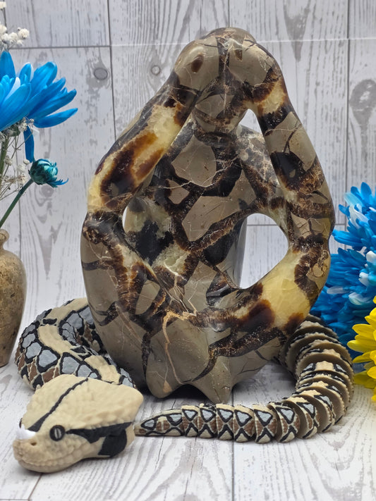 Septarian Thinking Man Figurine