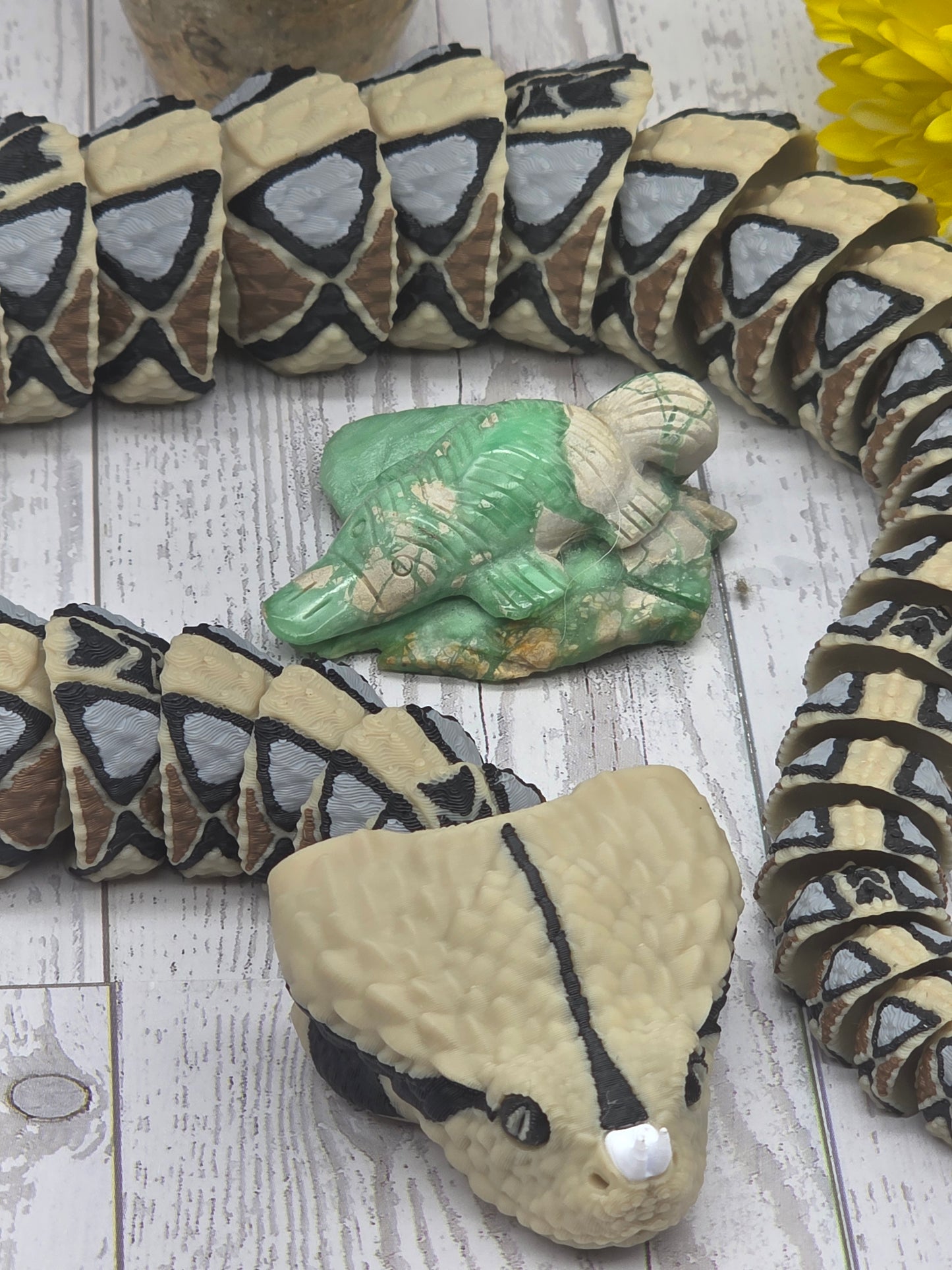 Variscite Platypus Carving