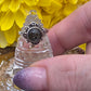 Labradorite Flower Ring