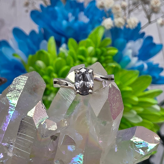 White Topaz Ring