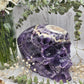 Flower Amethyst Skull