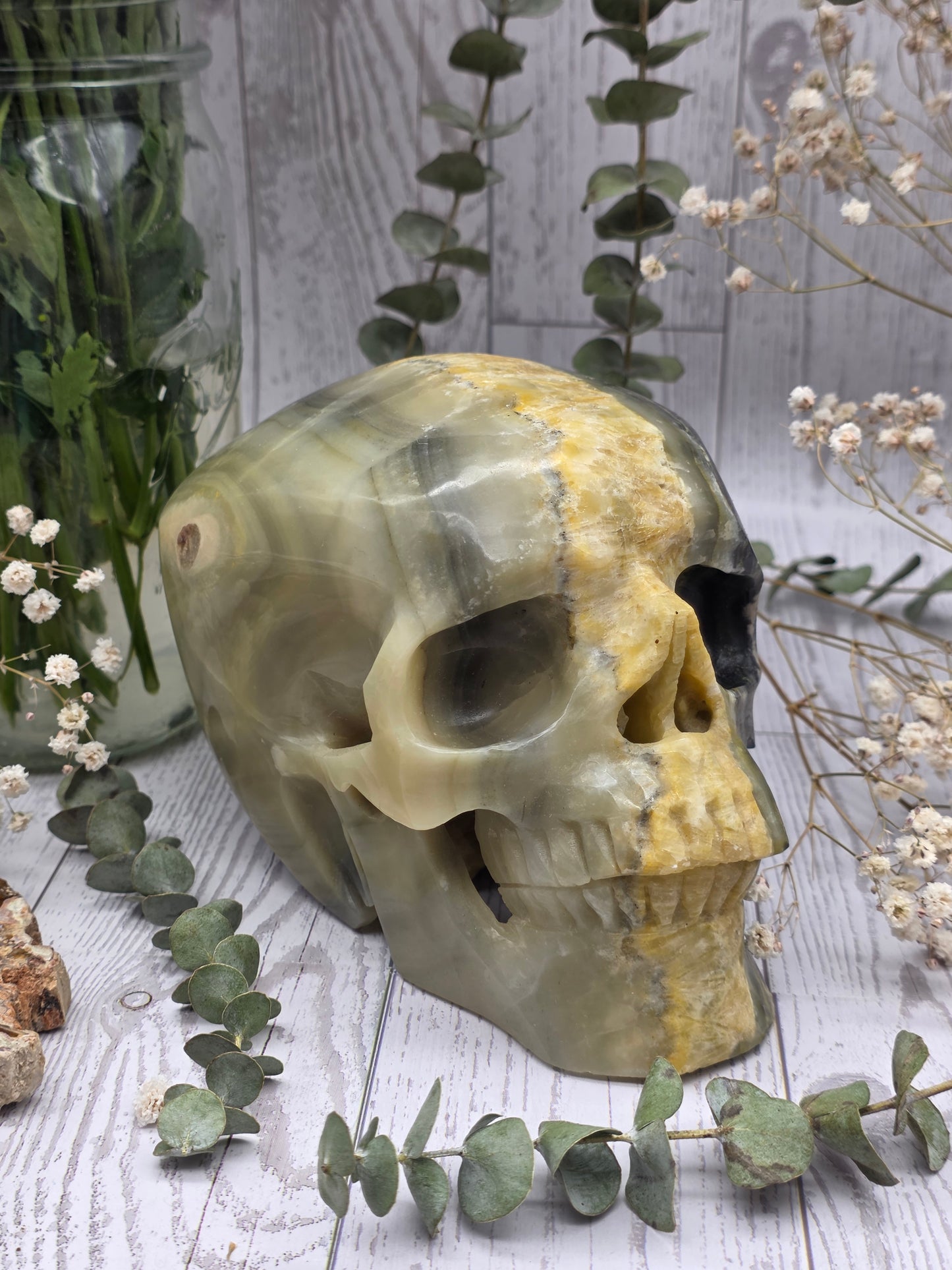 Bumblebee Jasper Skull
