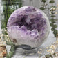 Amethyst Sphere With Druzy
