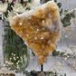 Citrine Cluster on Stand