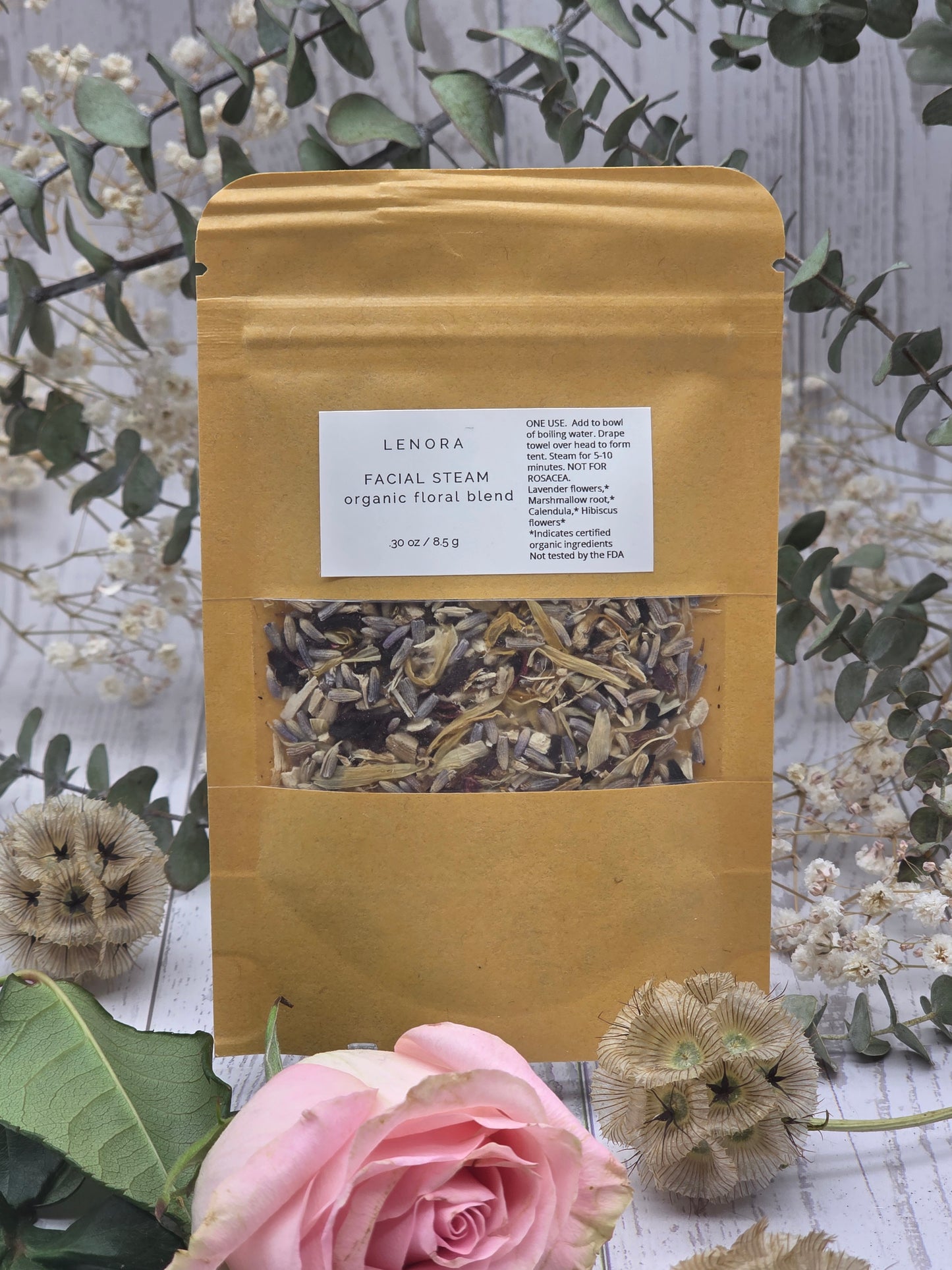 Organic Floral Facial Steam