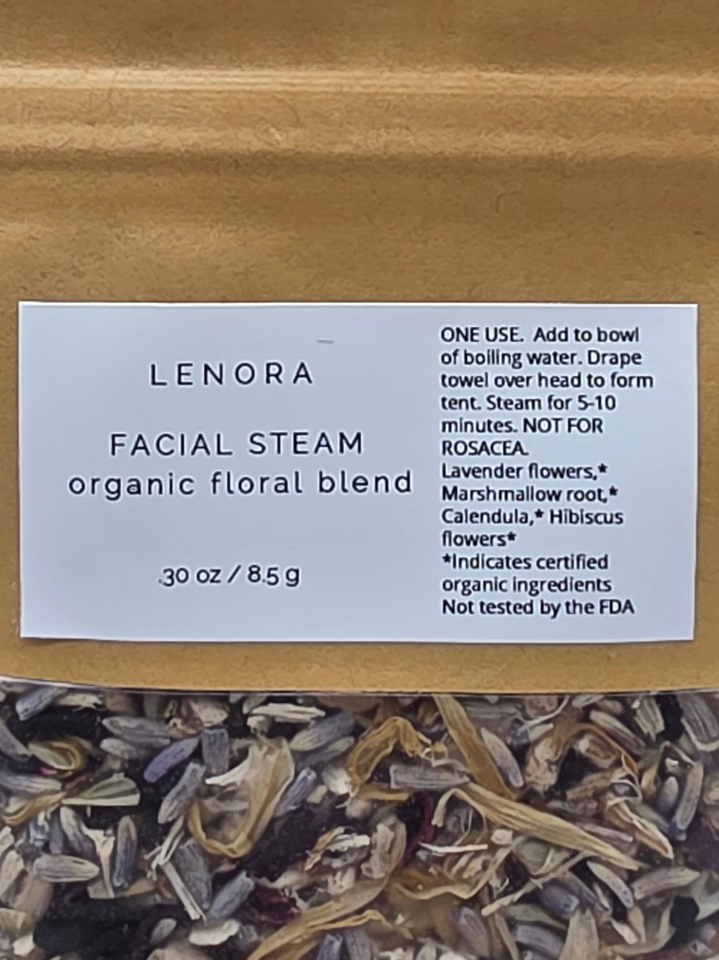 Organic Floral Facial Steam