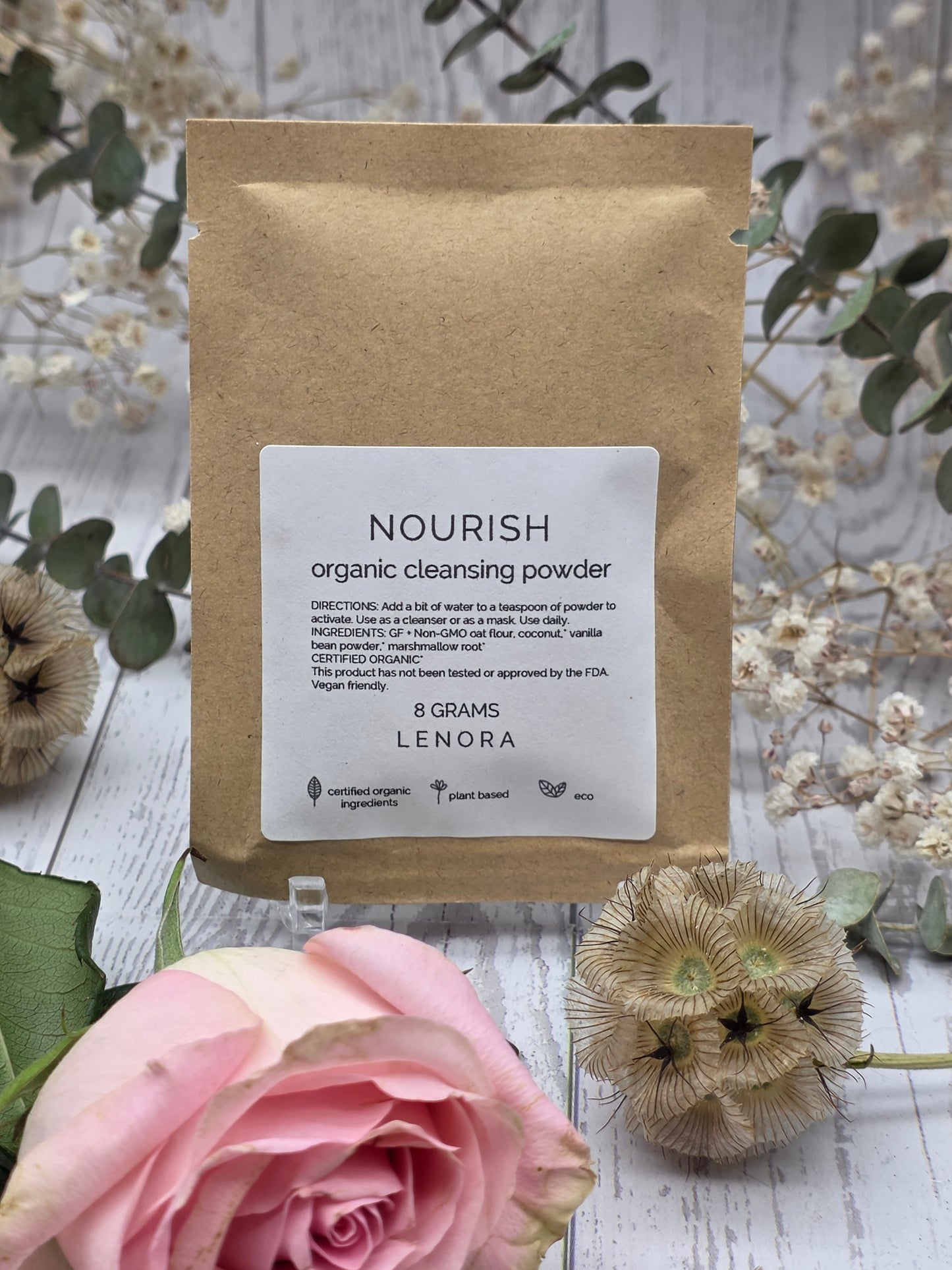 Nourish Organic Facial Cleanser