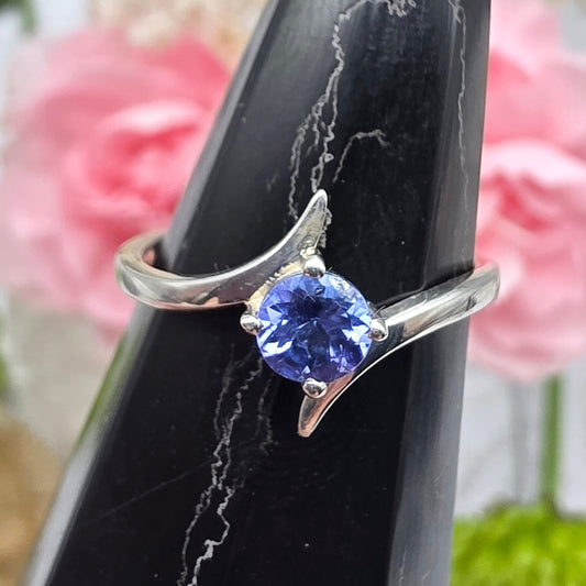 Faceted Tanzanite Ring
