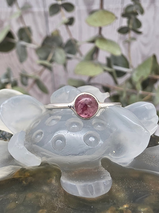 Pink Tourmaline Ring