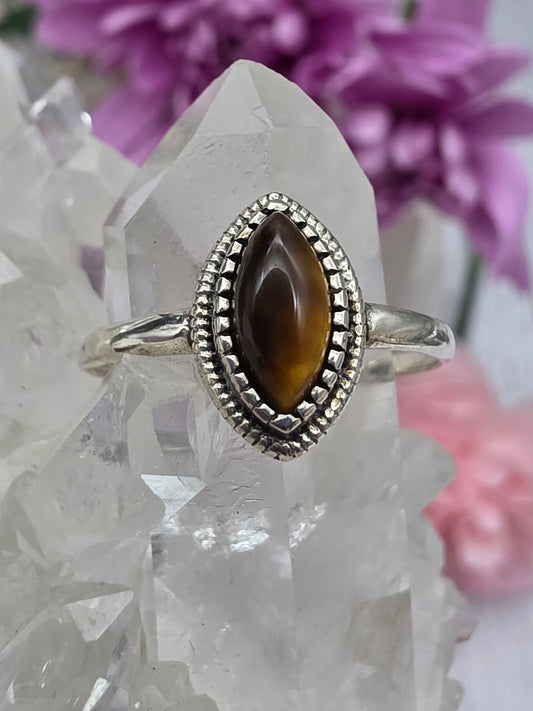 Tiger Eye Ring
