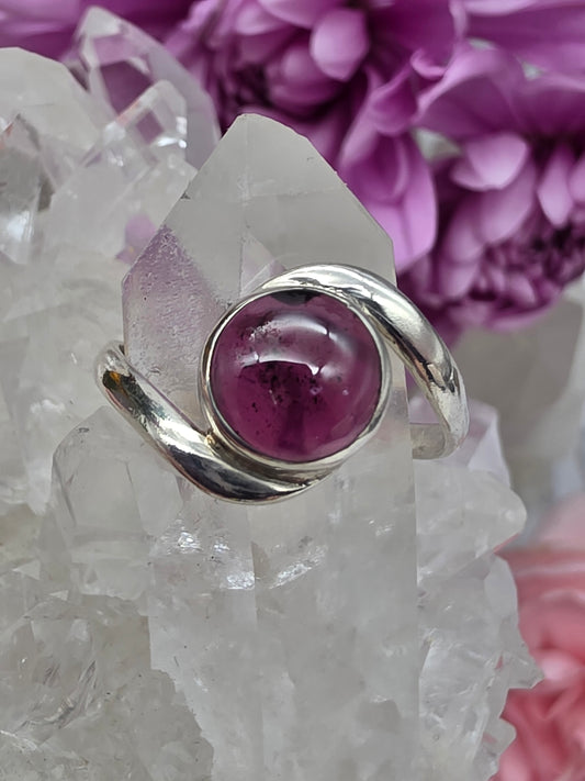 Purple Garnet Ring