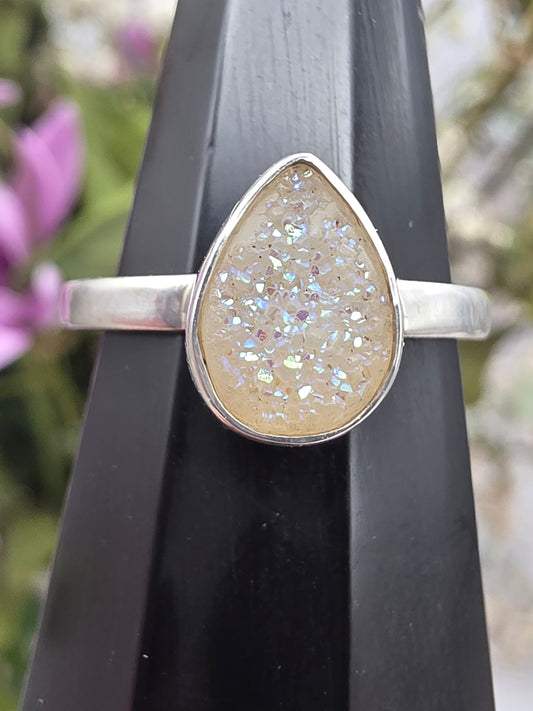 Angel Aura Quartz Ring