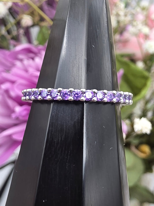 Amethyst Wrap Ring