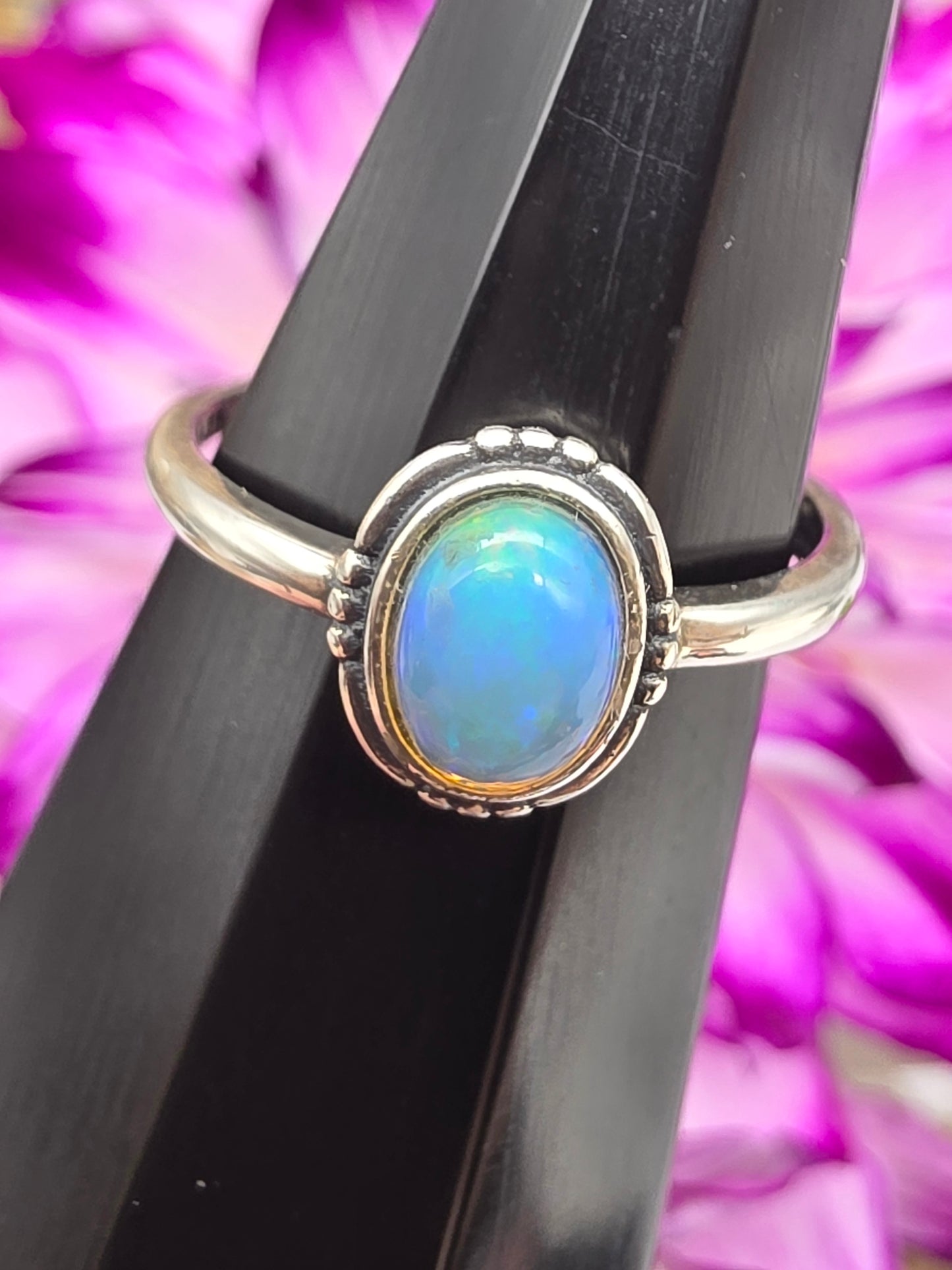 Adjustable Opal Ring