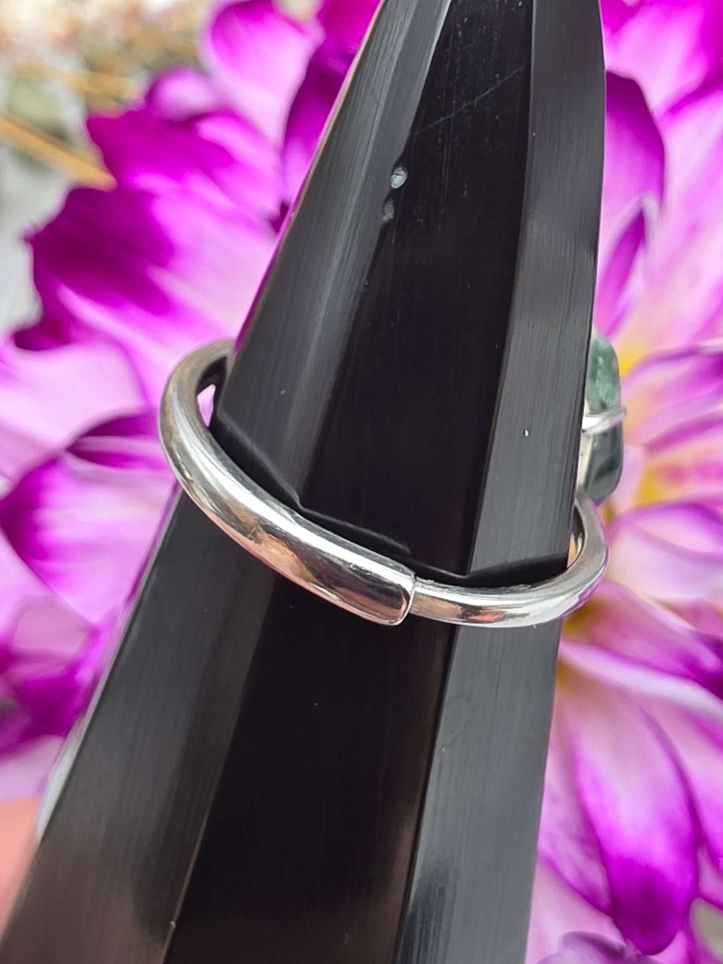 Adjustable Ocean Jasper Ring