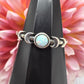Opal Moon Phase Ring