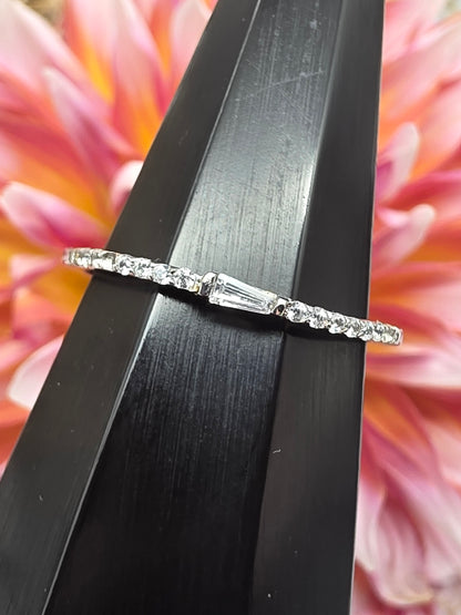 Baguette Cubic Zirconia Ring