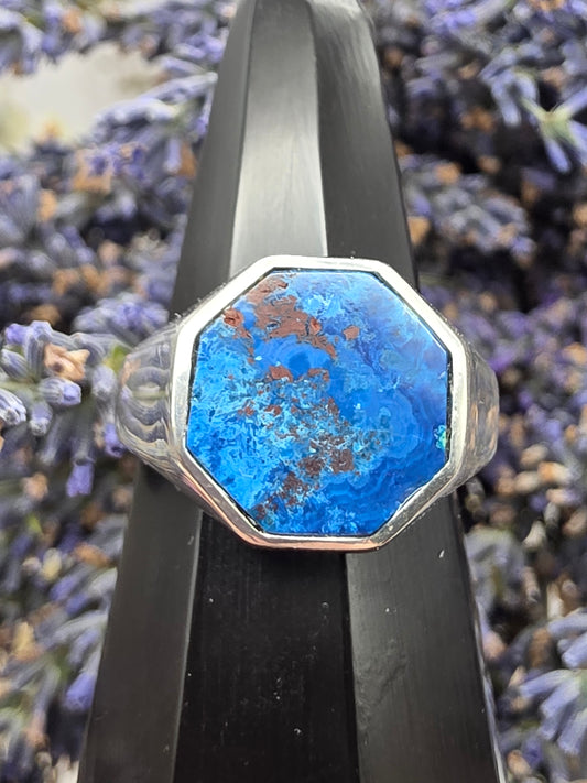 Shattuckite Ring