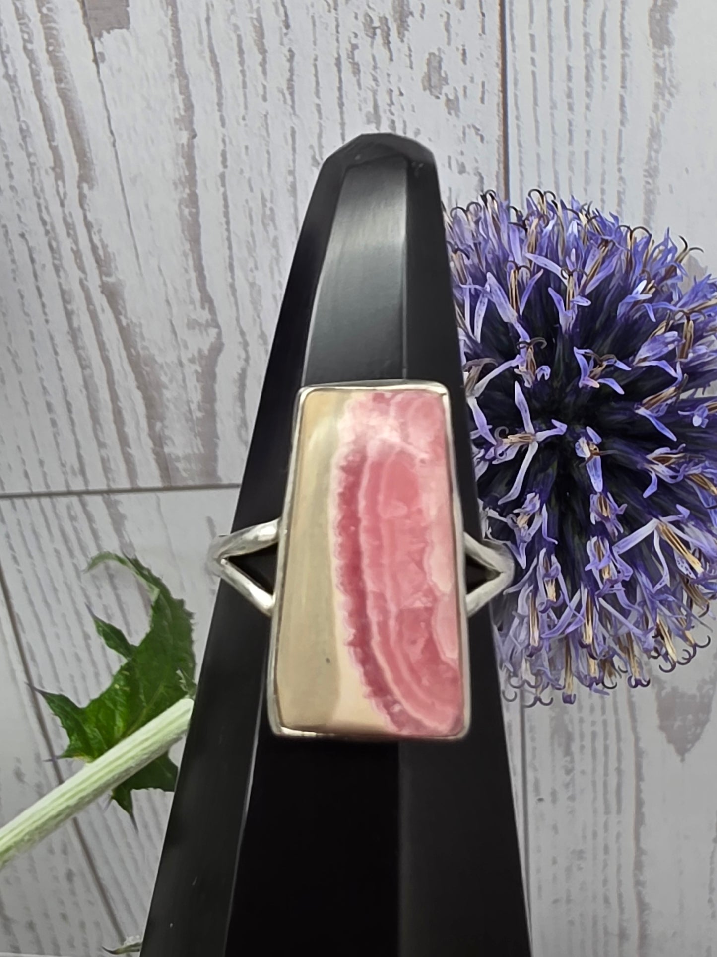 Rhodochrosite Ring