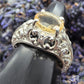 Ornate Citrine Ring
