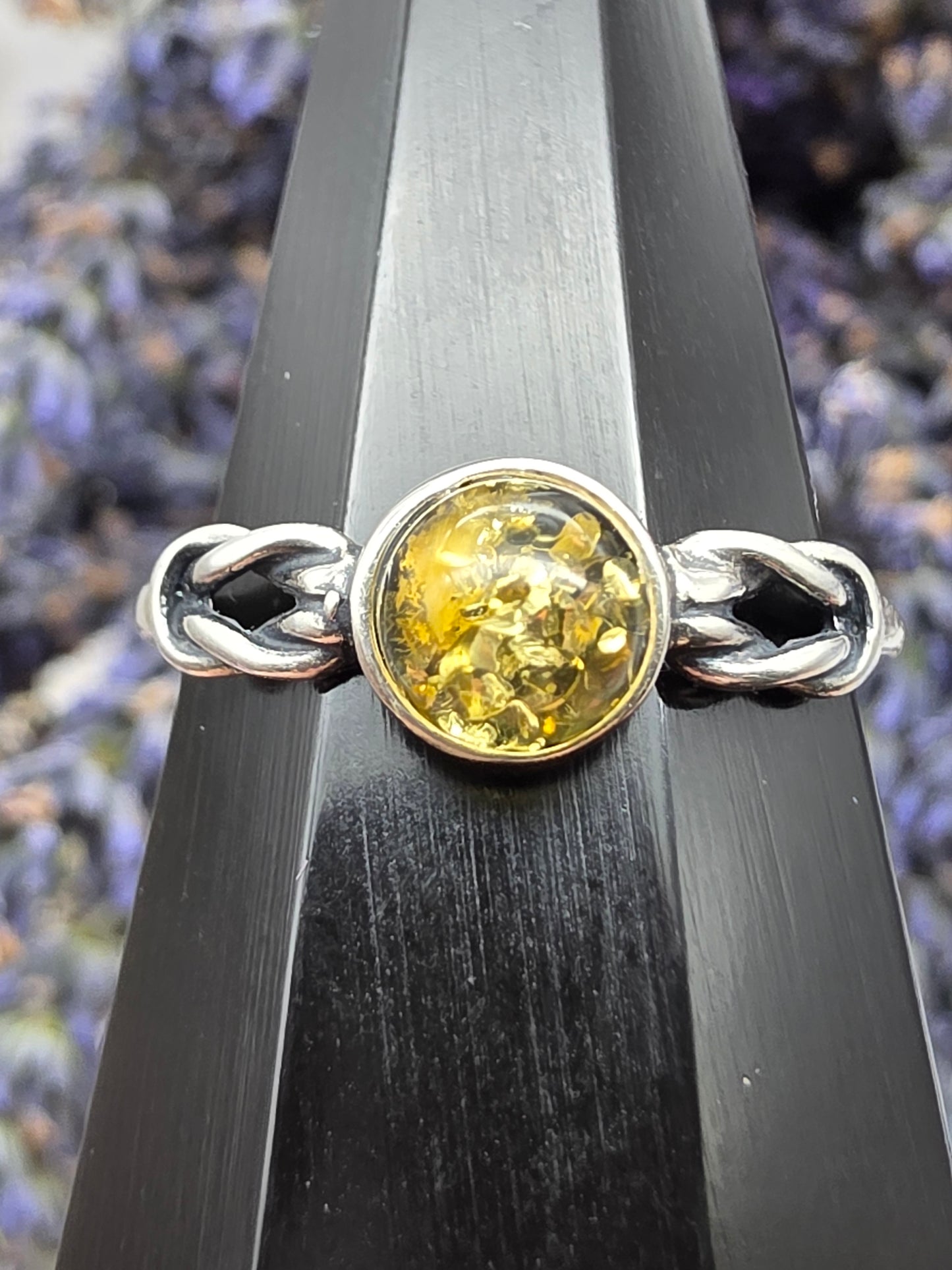 Baltic Amber Ring