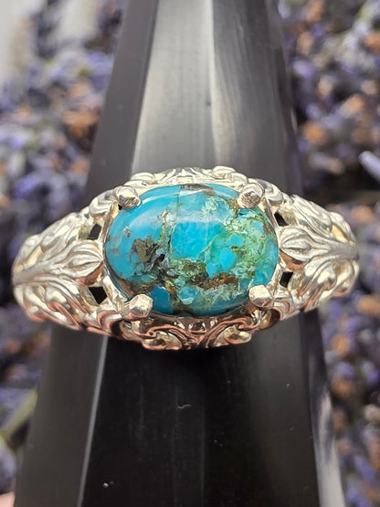 Ornate Turquoise Ring
