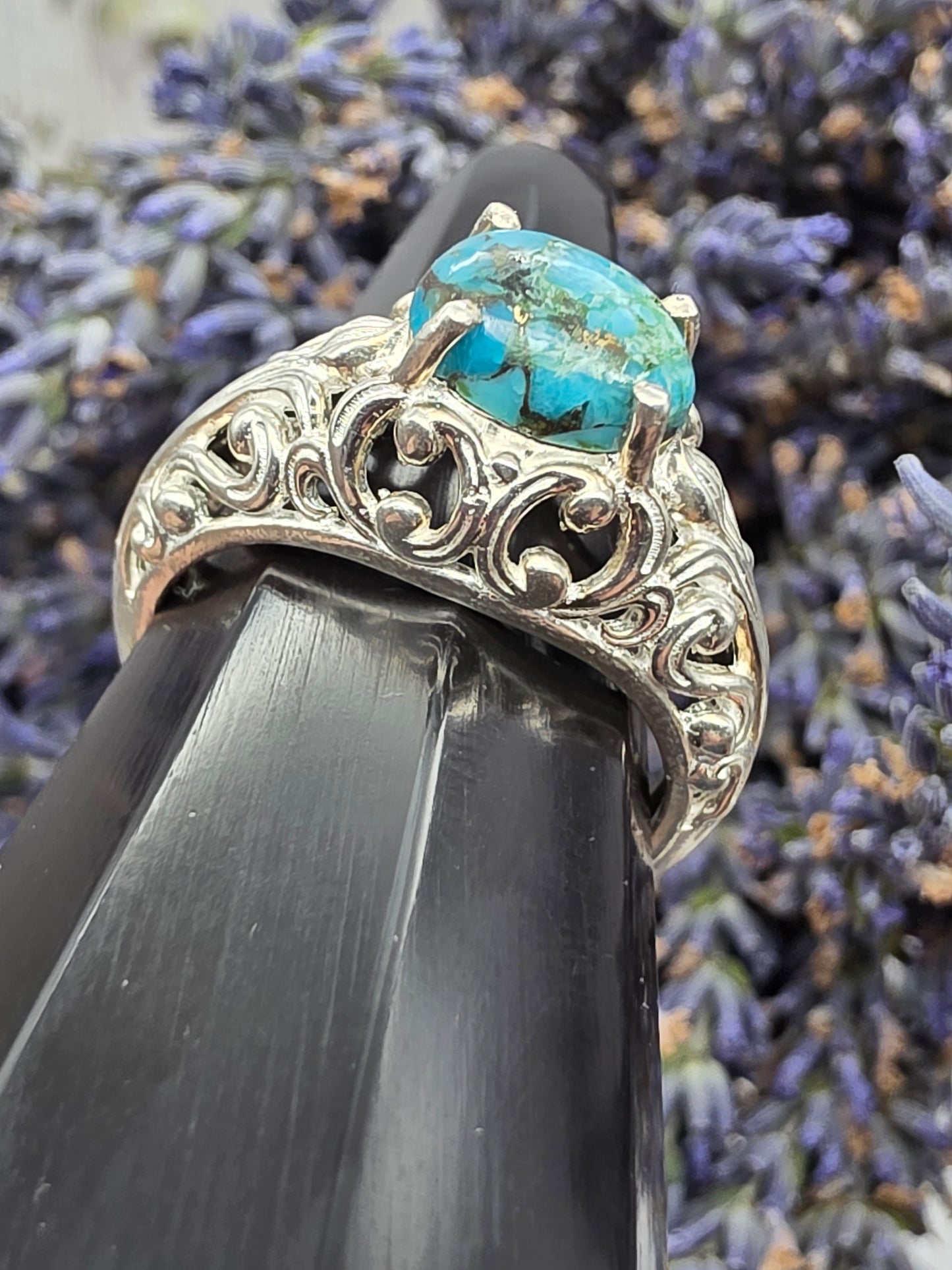 Ornate Turquoise Ring