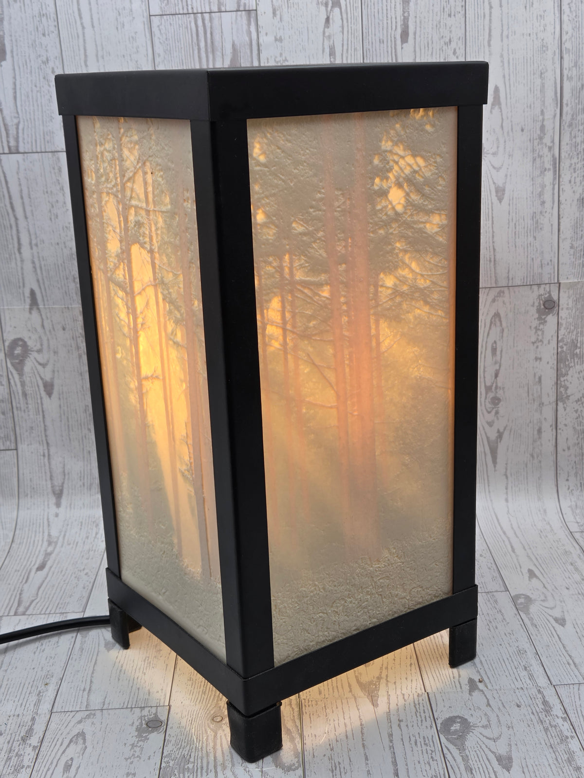 Lithophane Forest Lamp