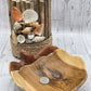 Wood Hand Carved Turtle Bowl
