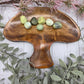 Wooden Mushroom Dish