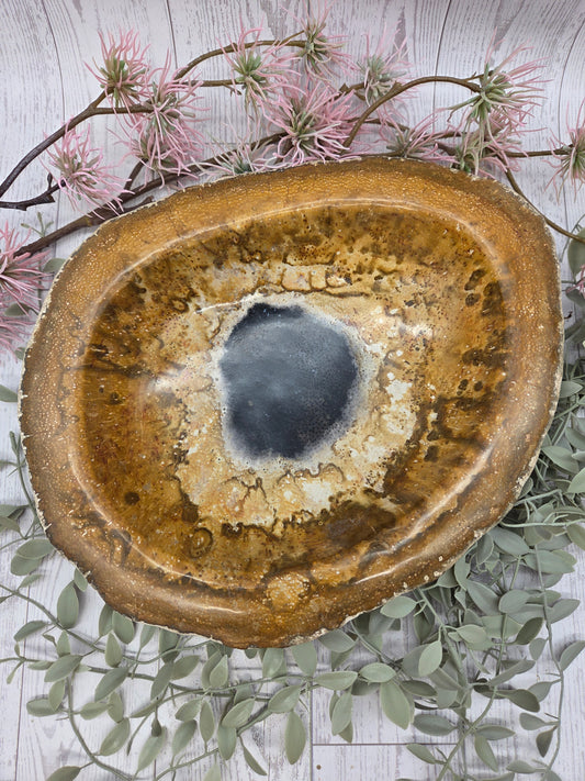 Fossilized Bamboo Bowl