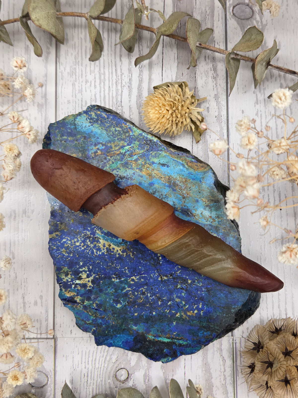 Natural Gobi Desert Agate Wand