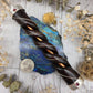 Rosewood Clear Quartz Copper Wand